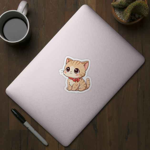 Cute Ginger Tabby Cat by xuanxuanshop